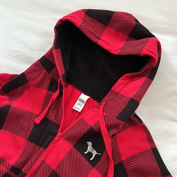 Victoria's Secret PINK | Hooded Zip-up Onesie - Picture 4 of 7